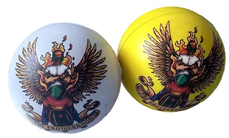 Custom branded stress balls with full colour print